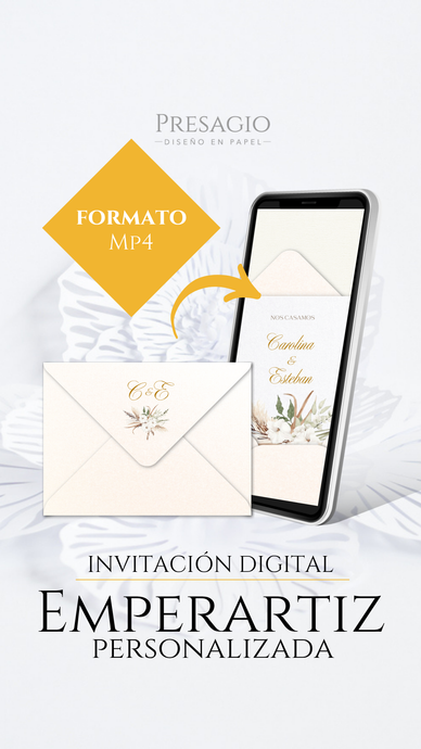 Invitación Digital Emperatriz