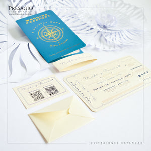 INVITACIÓN BOARDING PASS
