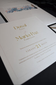 INVITACIÓN MÓNACO TRANSLÚCIDA