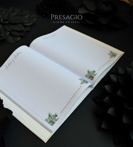 LIBRO DE FIRMAS A4 PERSONALIZADO