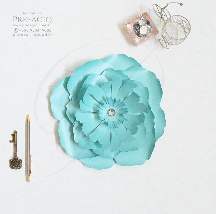 FLOR MODELO PEONIA