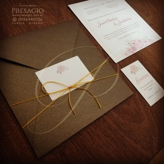 INVITACIÓN SIMPLE ENVELOPE EXPRESS