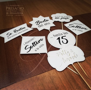 TOPPERS TROQUELADOS