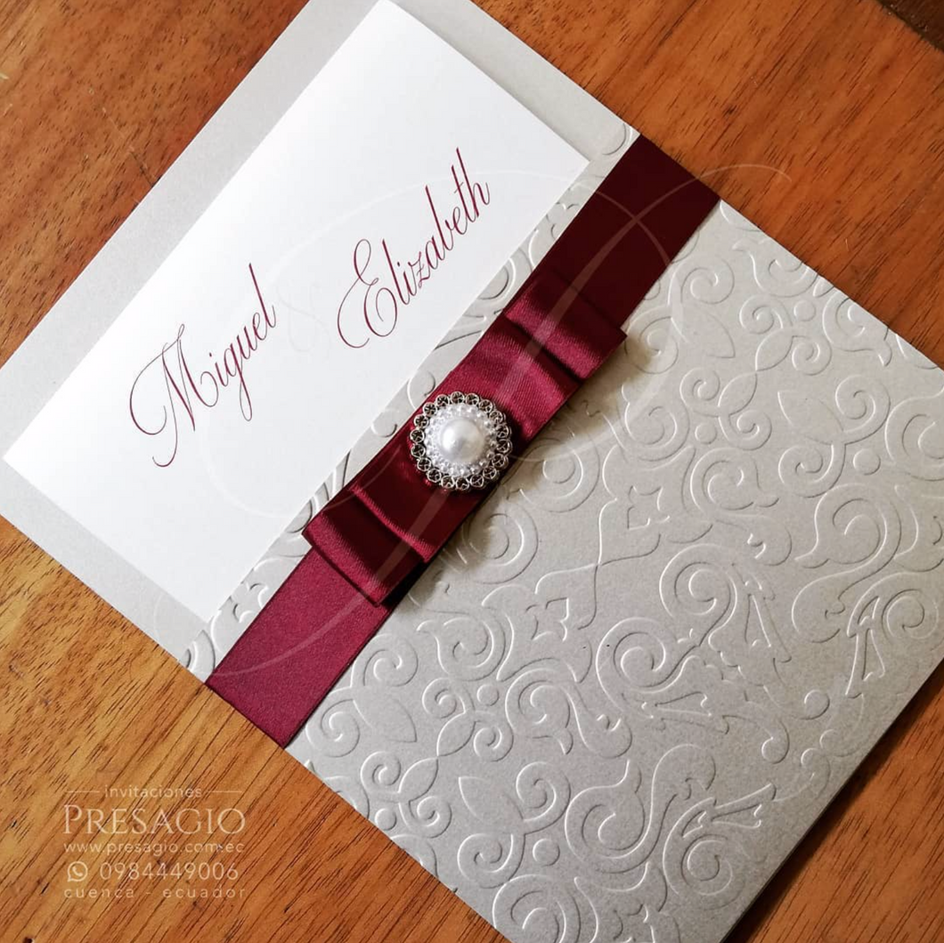 INVITACIÓN ESCARCELA GALA