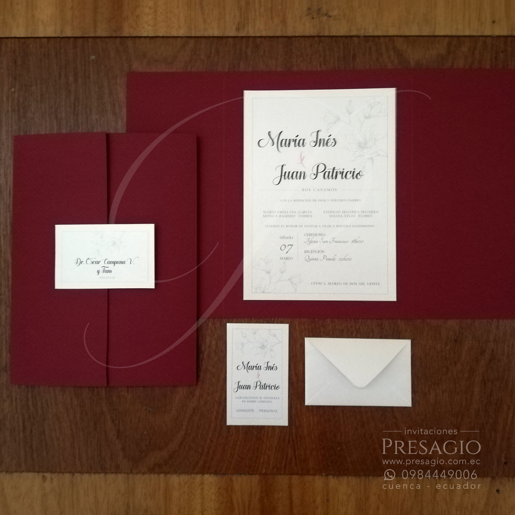 INVITACIÓN LINO SIMPLE