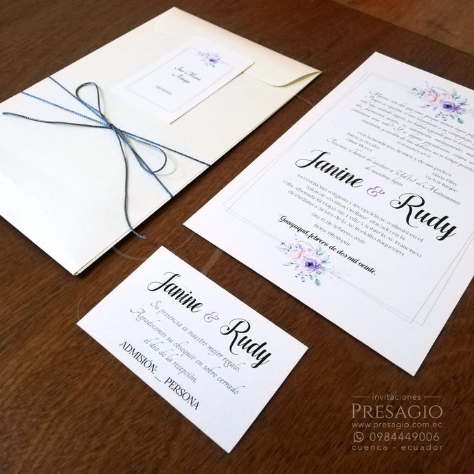 INVITACIÓN GALICIA ENVELOPE EXPRESS