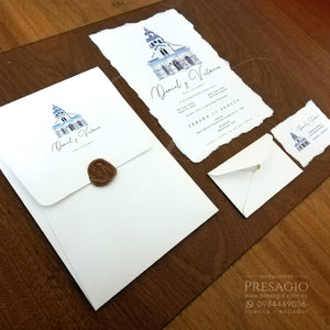 INVITACIÓN DUQUESA ENVELOPE
