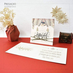 Tarjeta de Navidad - Café