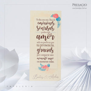 TARJETA DE AGRADECIMIENTO