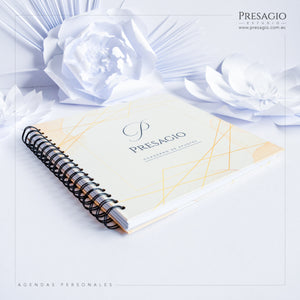 LIBRETA PERPETUA GRANDE ANILLADA - 25CM CUADRADA