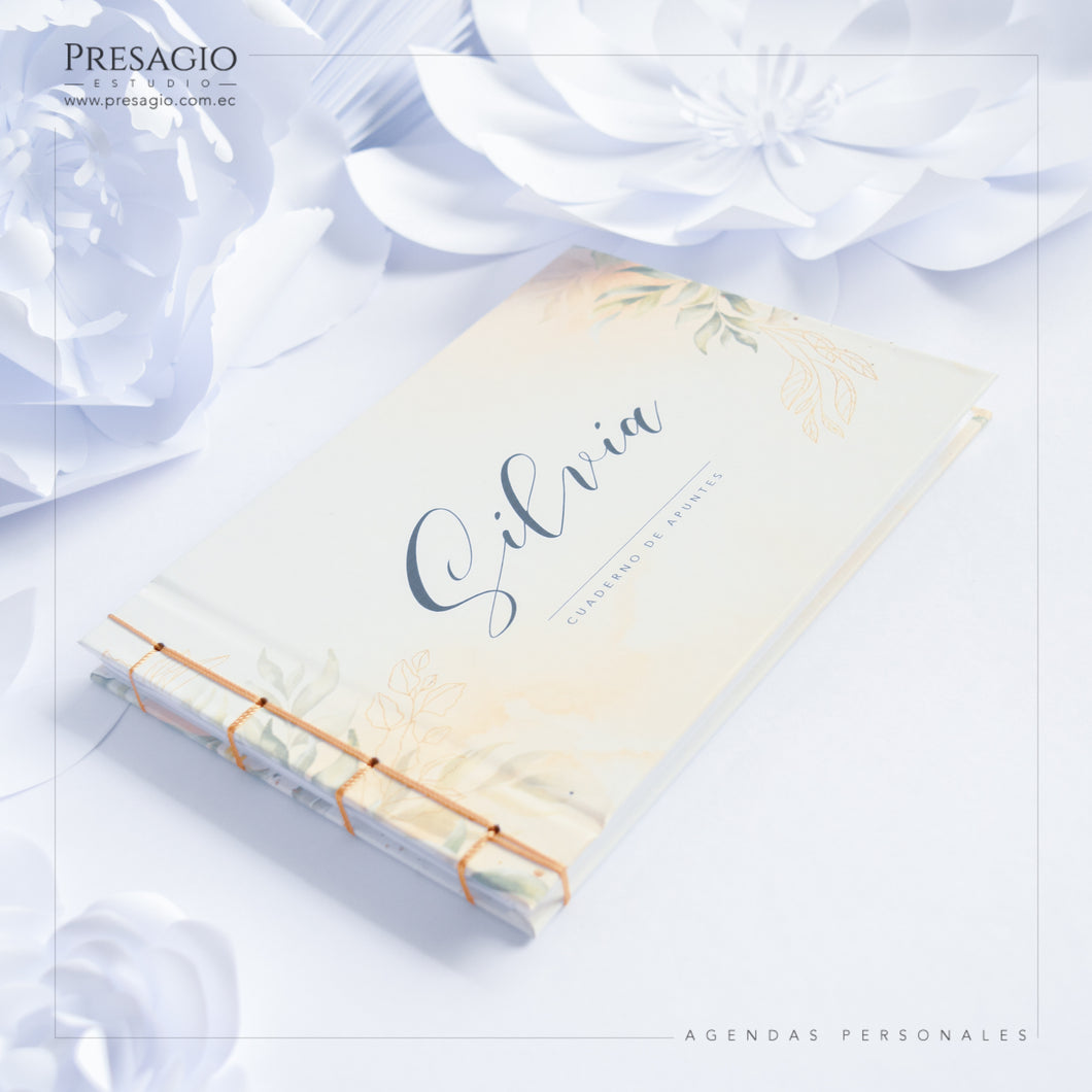 CUADERNO PERSONAL MEDIANO COSIDO - A5 HORIZONTAL