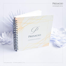 Cargar imagen en el visor de la galería, AGENDA PERSONAL GRANDE ANILLADA- 25CM CUADRADO