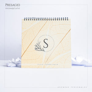 LIBRETA PERPETUA EXTRAGRANDE ANILLADA - 30CM CUADRADA
