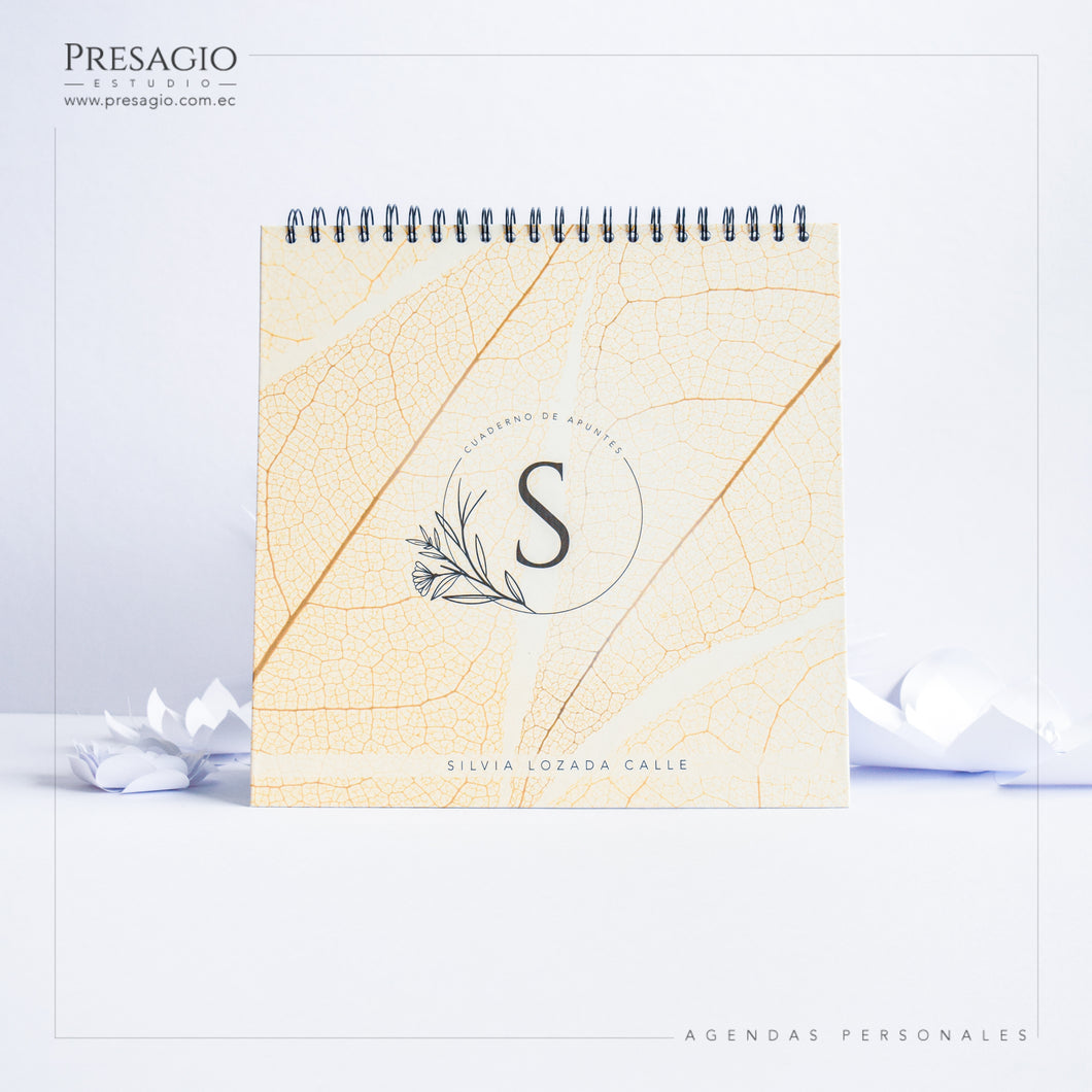LIBRETA PERPETUA EXTRAGRANDE ANILLADA - 30CM CUADRADA