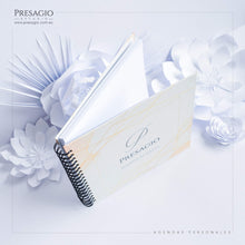 Cargar imagen en el visor de la galería, AGENDA PERSONAL GRANDE ANILLADA- 25CM CUADRADO
