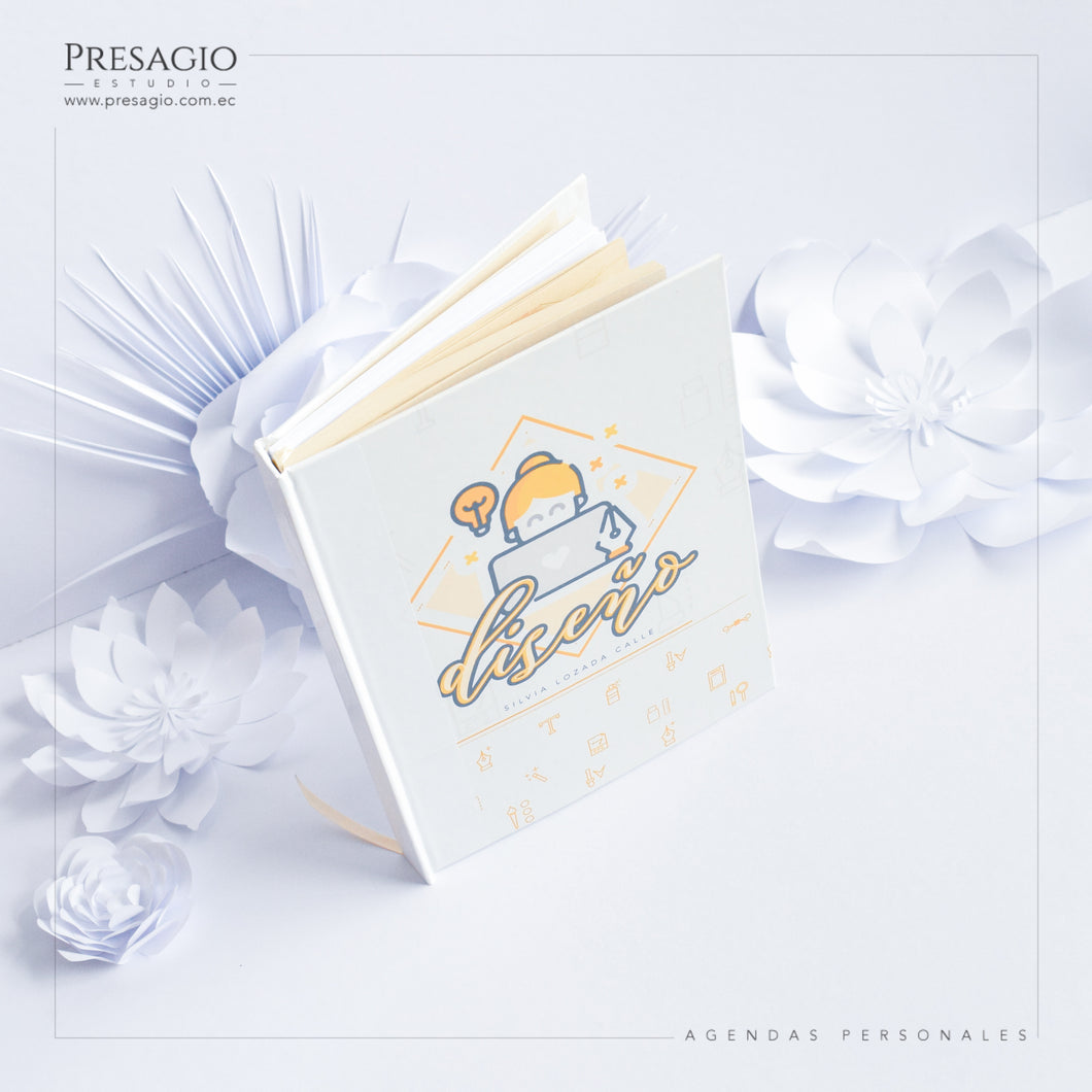 CUADERNO PERSONAL GRANDE ENCUADERNADO - A4 VERTICAL