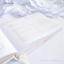 Cargar imagen en el visor de la galería, AGENDA PERSONAL MEDIANA ENCUADERNADA - A5 HORIZONTAL