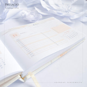 AGENDA PERSONAL MEDIANA ENCUADERNADA - A5 HORIZONTAL
