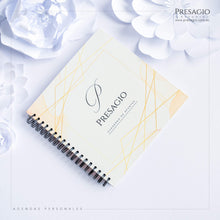 Cargar imagen en el visor de la galería, AGENDA PERSONAL GRANDE ANILLADA- 25CM CUADRADO