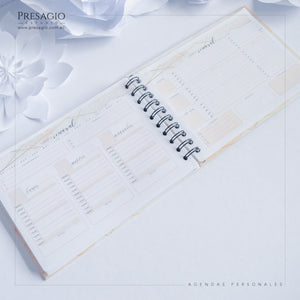 LIBRETA PERPETUA MEDIANA ANILLADA - A5 HORIZONTAL