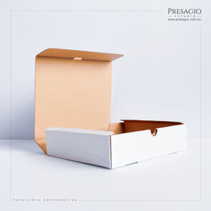 CAJA CORRUGADA TARTA BOX