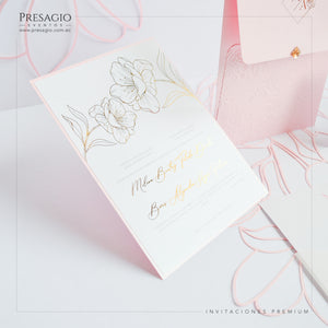 INVITACIÓN DUQUESA ENVELOPE FLOREAL