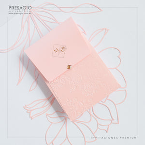 INVITACIÓN DUQUESA ENVELOPE FLOREAL