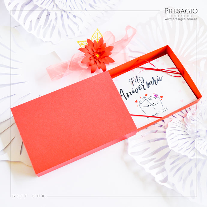Gift Box- Tarjeta pop-up acordeón - Deformitos
